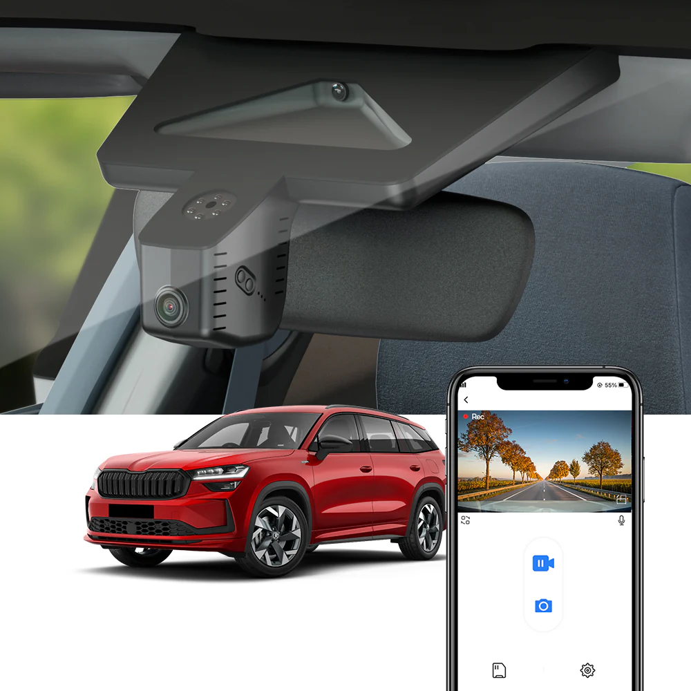 FITCAMX Dash Cam for 2024-2025 Skoda Kodiaq 2
