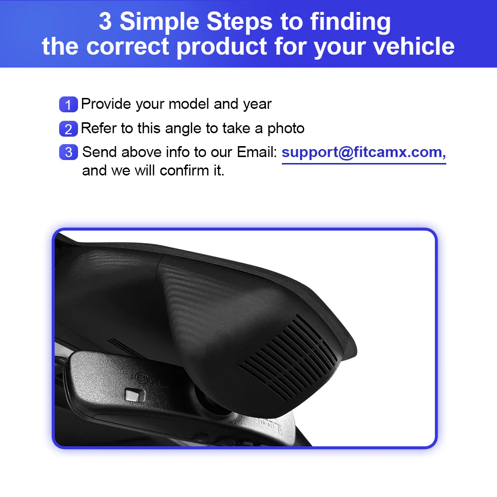 FITCAMX Dash Cam for Acura MDX 2025-2026 - Image 5