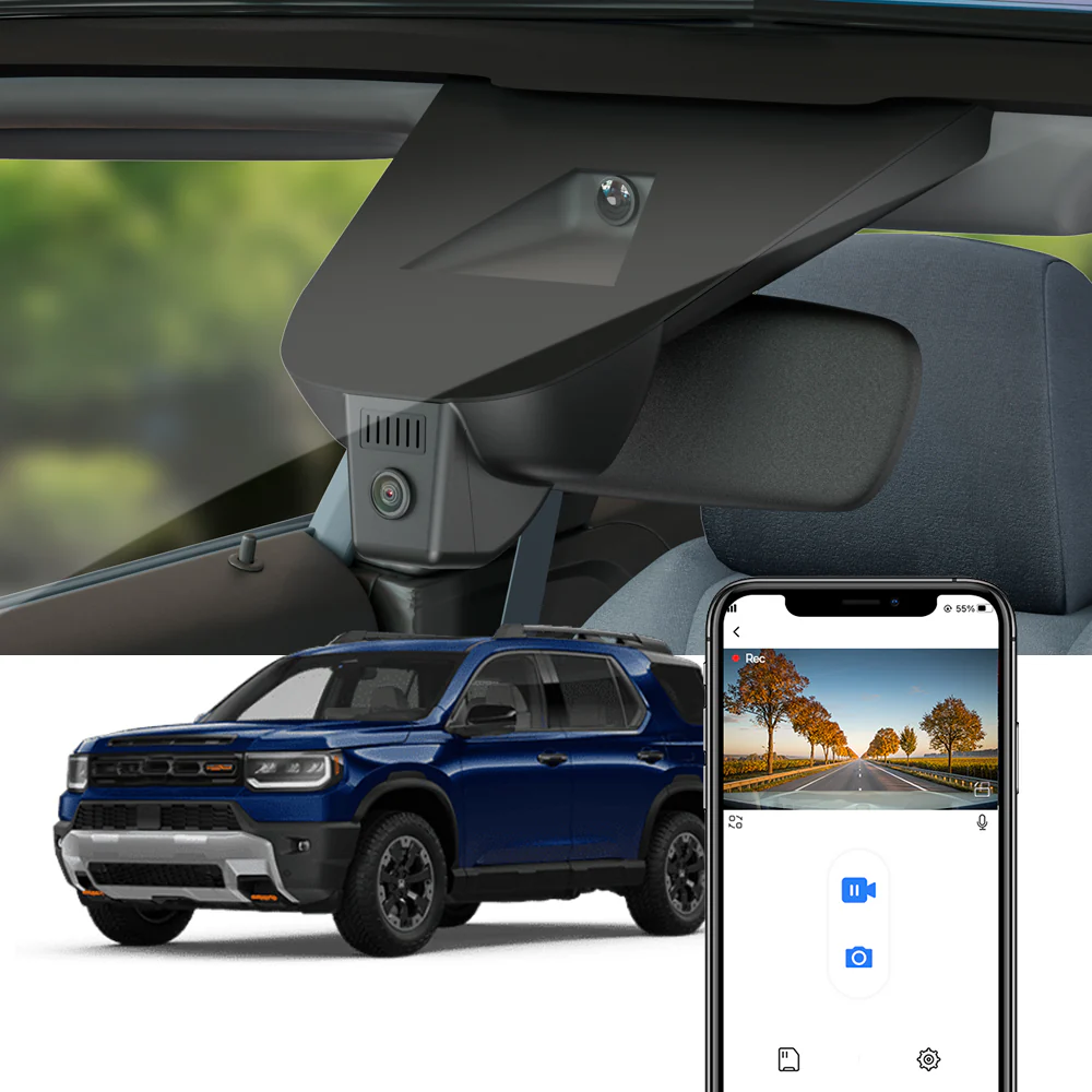 FITCAMX Dash Cam for 2026 Honda Passport