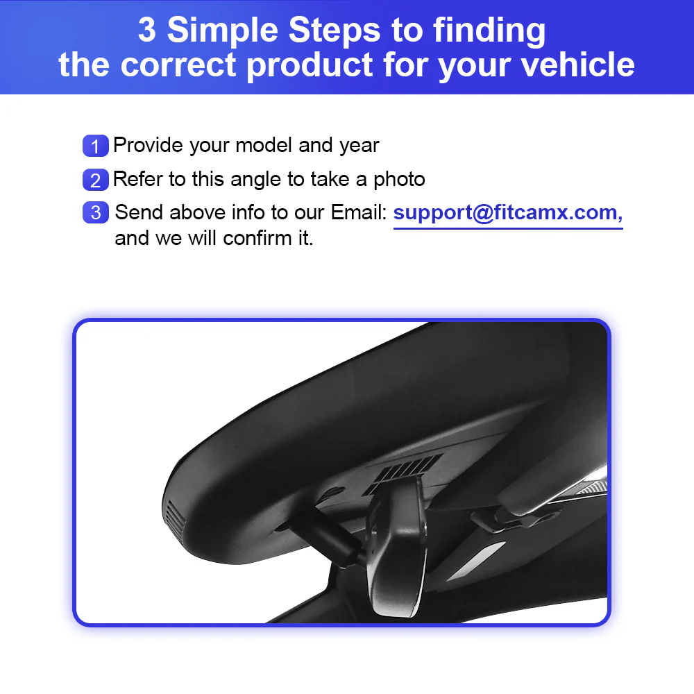 FITCAMX Dash Cam for Acura ZDX 2024 -2026 - Image 4