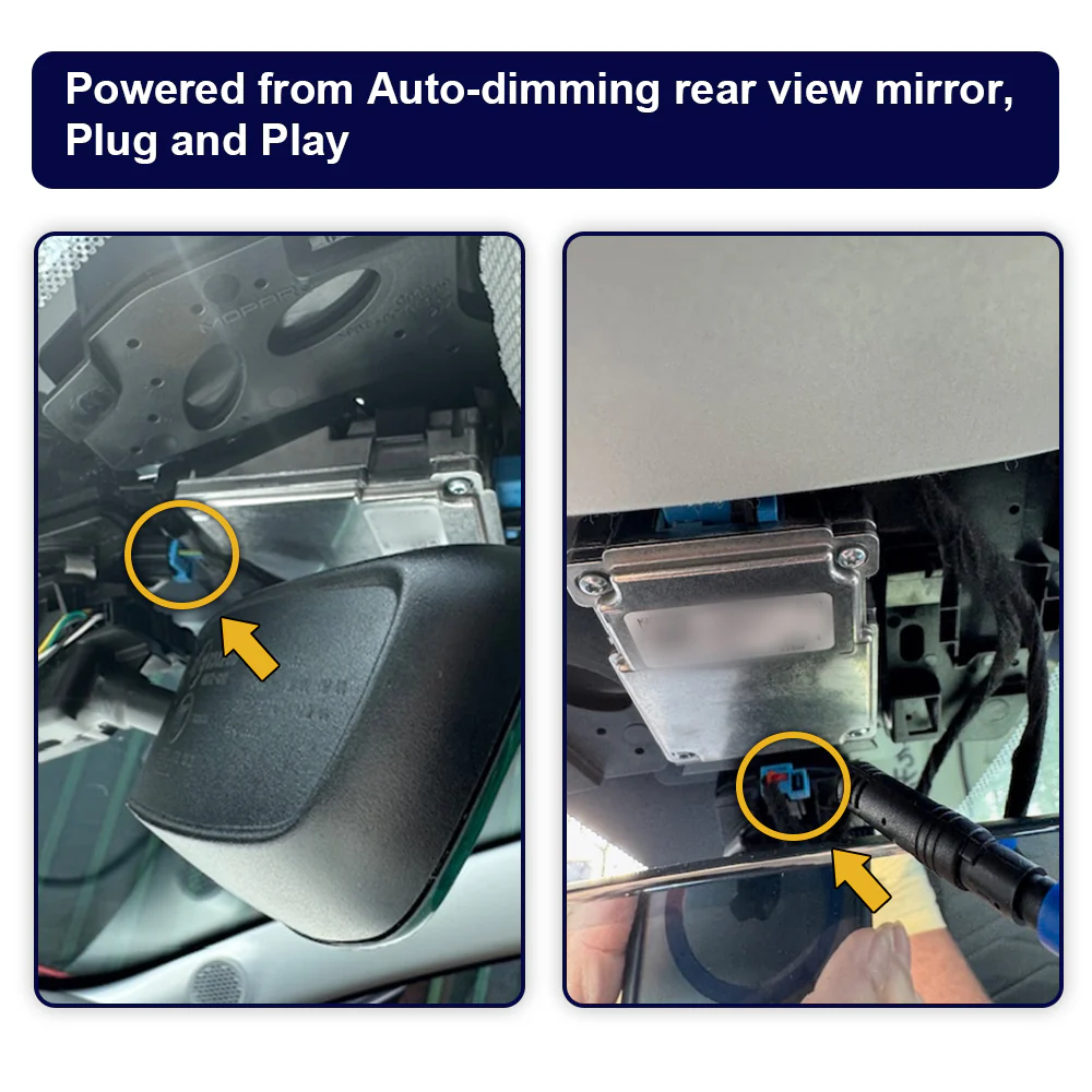 FITCAMX Dash Cam for Alfa Romeo Junior 2024-2026 - Image 3
