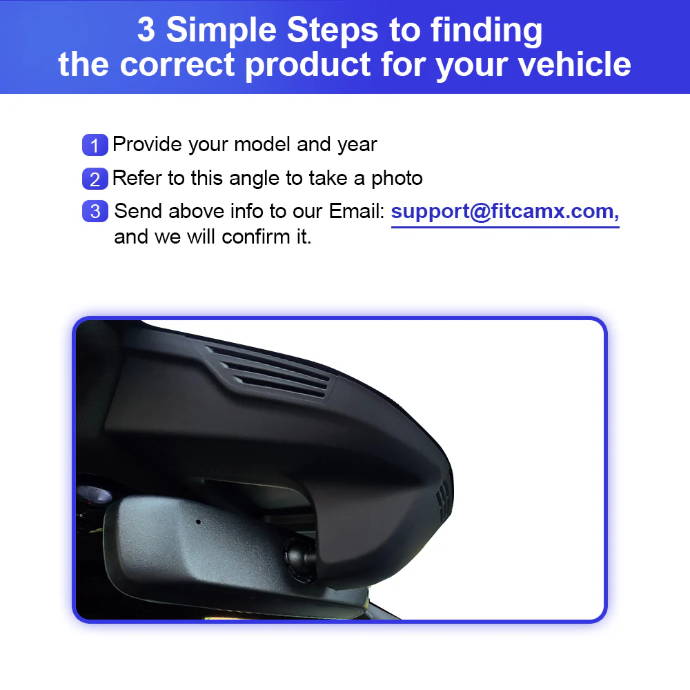 FITCAMX Dash Cam for Dodge Hornet 2023-2025 - Image 5