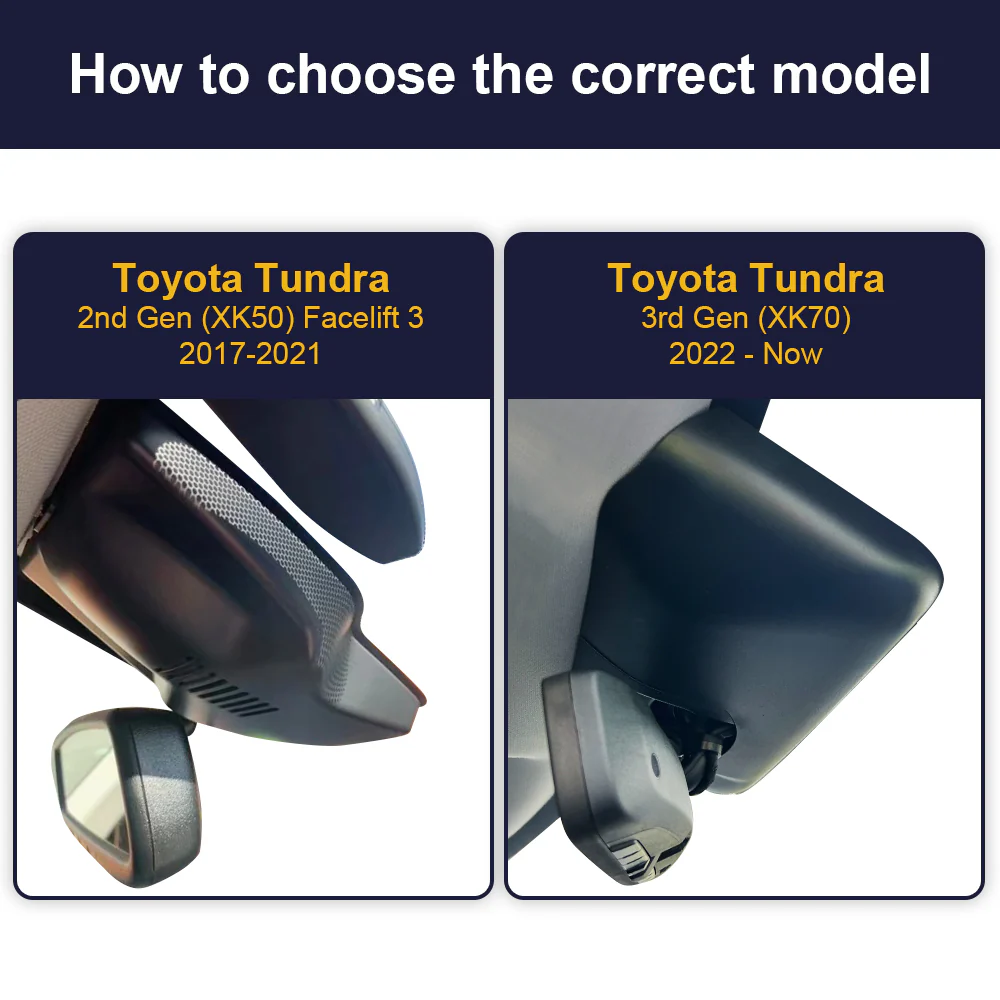 FITCAMX Dash Cam For All Toyota Camry/RAV4/C-HR/Corolla Hatchback Altis/Sienna/Prius/Tacoma - Image 8