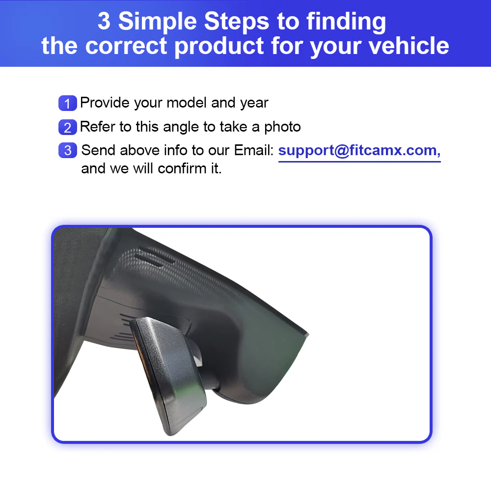 FITCAMX Dash Cam for BMW 8 Series (G14/G15/G16) M8 (F91/F92/F93) 2019-2025 - Image 3