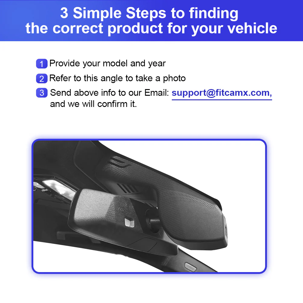 FITCAMX Dash Cam for BMW M3 M4 M340i 2025-2026 - Image 5