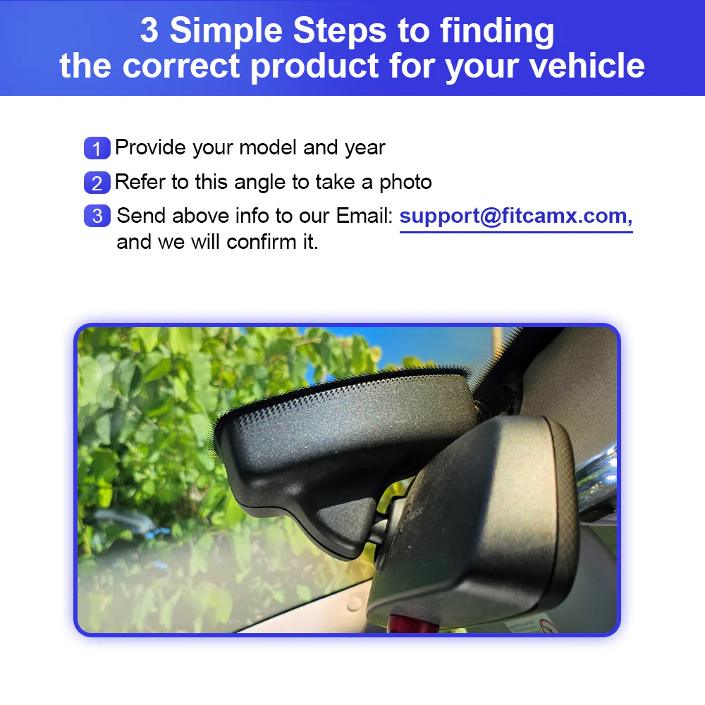 FITCAMX Dash Cam for BMW X3 E83, 3 Series / M3 E46, Z4 E85, 5 Series E39,  2003-2009 - Image 4