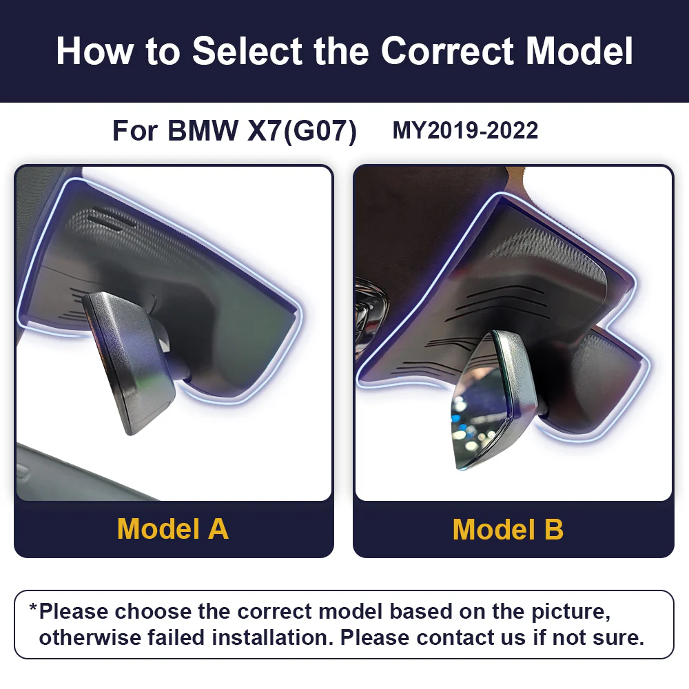FITCAMX Dash Cam for BMW X7 G07 2018-2022 - Image 3