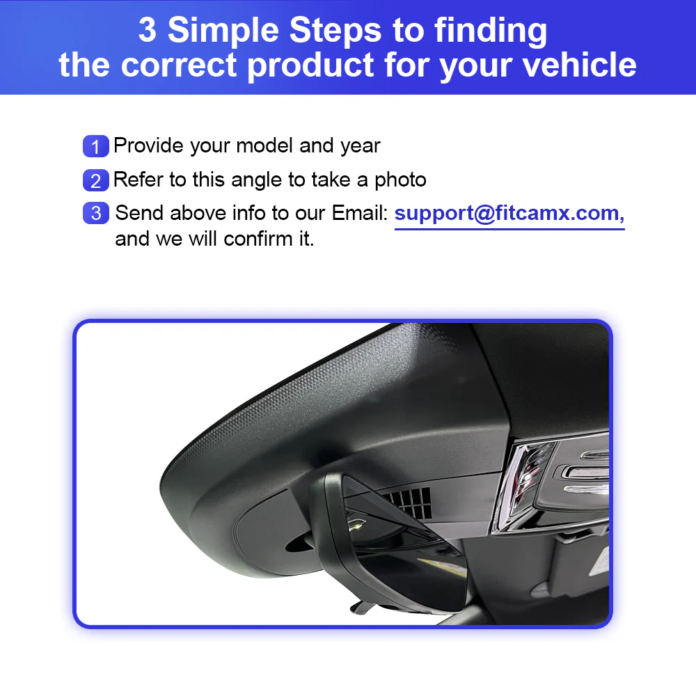 FITCAMX Dash Cam for Cadillac Lyriq 2023 - 2026 - Image 4