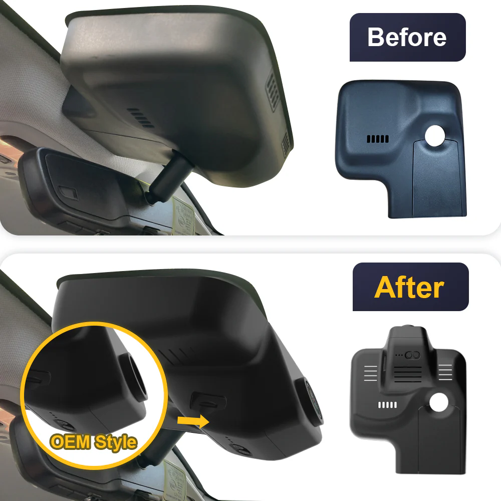 FITCAMX Dash Cam for Chevrolet Chevy Bolt EV EUV 2022- 2024 - Image 5