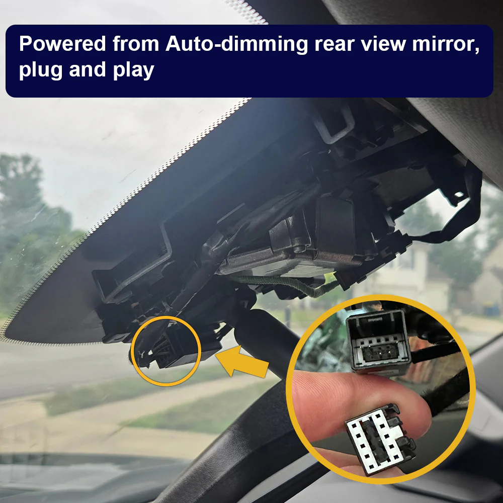 FITCAMX Dash Cam for Chevrolet Chevy Traverse 2019-2023 - Image 3