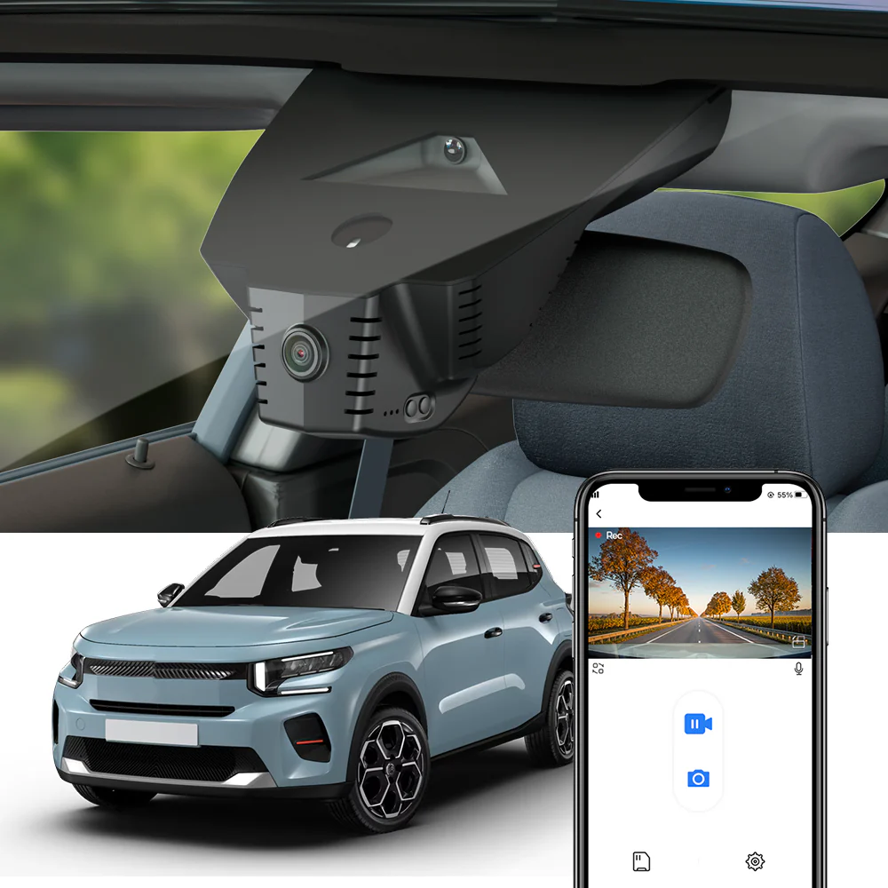 FITCAMX Dash Cam for CITROEN Citroën C3 IV, e-C3, Aircross 2024 2025 2026