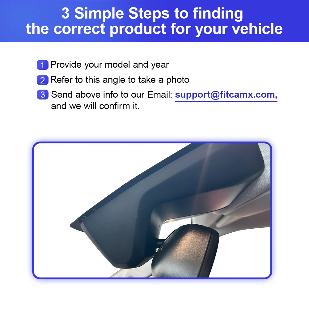 FITCAMX Dash Cam for CITROEN Citroën C3 IV, e-C3, Aircross 2024 2025 2026 - Image 4