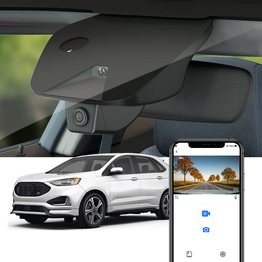 FITCAMX Dash Cam for Ford Edge 2019-2025