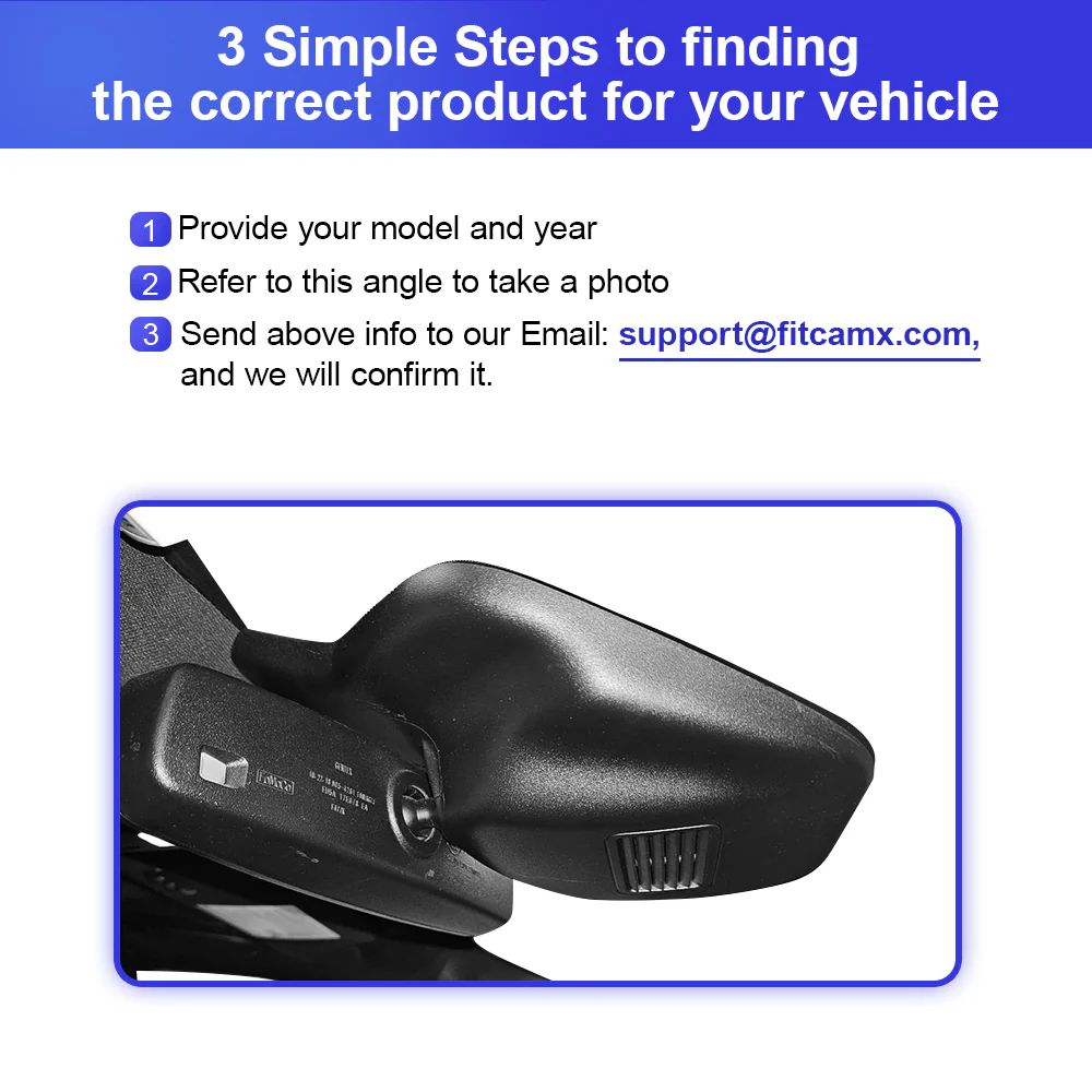 FITCAMX Dash Cam for Ford Edge 2019-2025 - Image 4