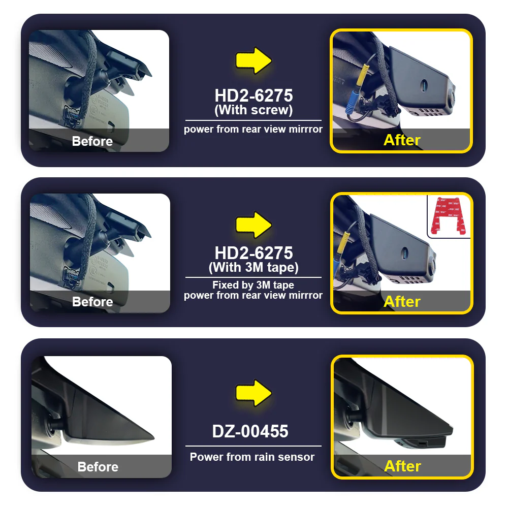 FITCAMX Dash Cam for Ford F-150 (2013-2020) Ford F-250 F-350(2011-2025) - Image 4