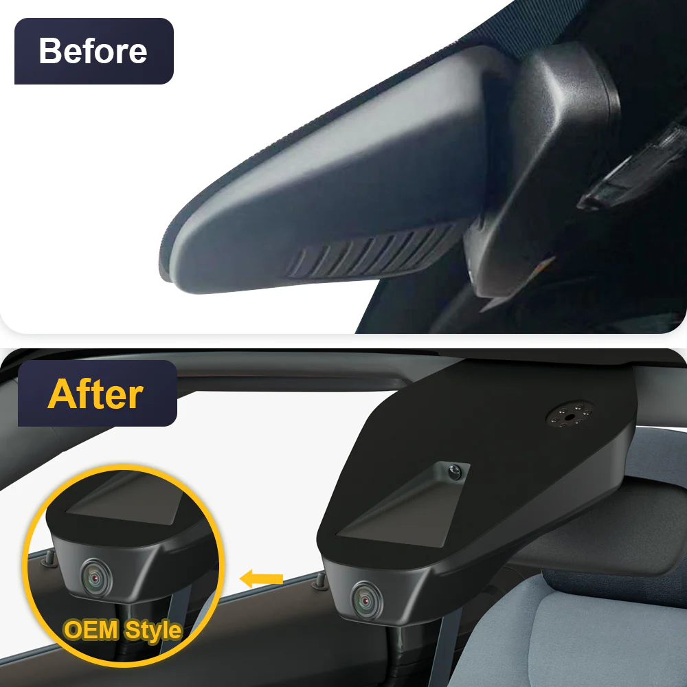 FITCAMX Dash Cam for Ford Fiesta, Puma 2018-2023 - Image 2