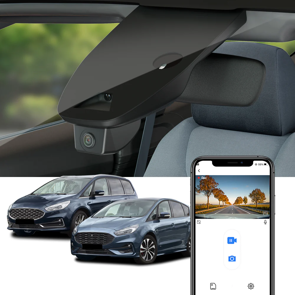 FITCAMX Dash Cam for Ford Galaxy S-Max 2019-2023