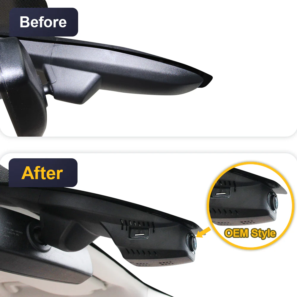 FITCAMX Dash Cam for Ford Kuga (2013-2017), Ford Escape (2013-2019) - Image 2