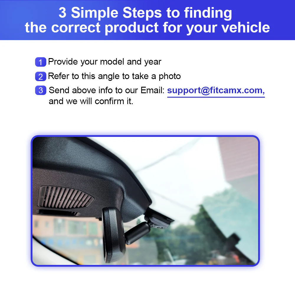 FITCAMX Dash Cam for Ford Kuga 2019-2025 MK3 - Image 4