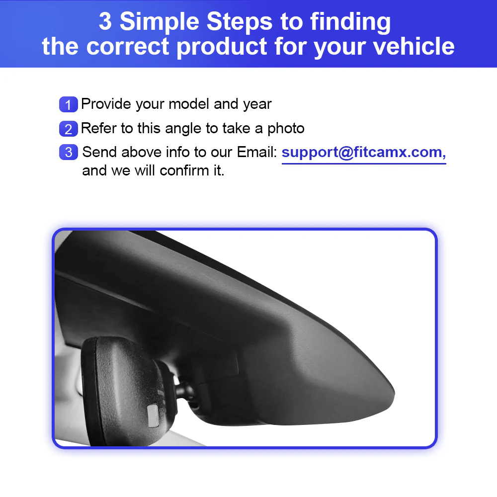 FITCAMX Dash Cam for Ford Mondeo MK5 2019-2021 - Image 4