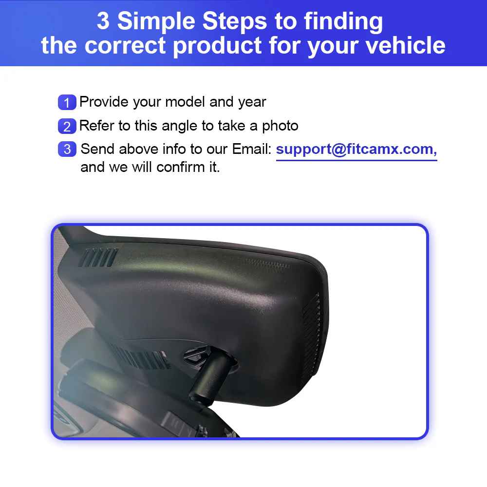 FITCAMX Dash Cam for GMC Acadia 2024-2026 - Image 4