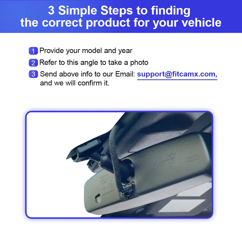 FITCAMX Dash Cam for GMC Sierra, Yukon,  2011-2014 - Image 4