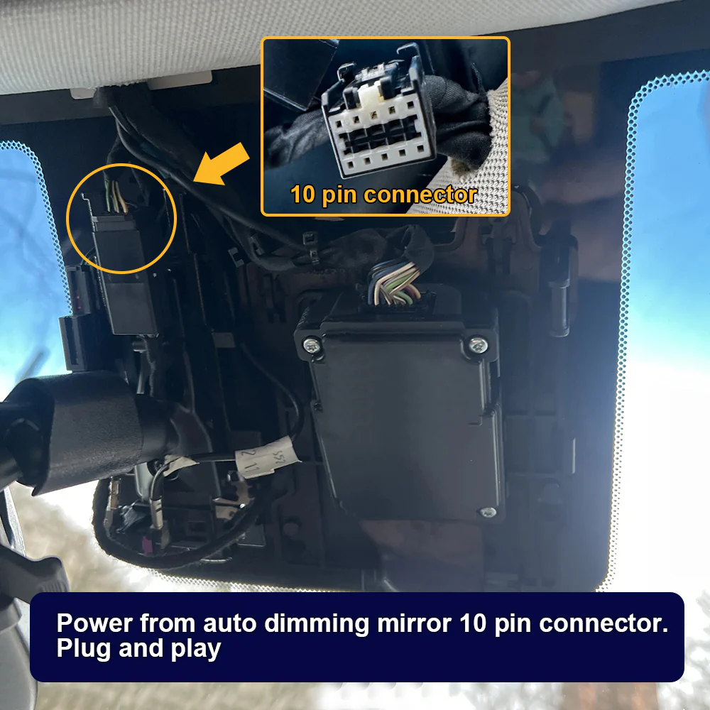 FITCAMX Dash Cam for GMC CANYON, SIERRA, YUKON, DENALI, AT4 2015 - 2020 - Image 3
