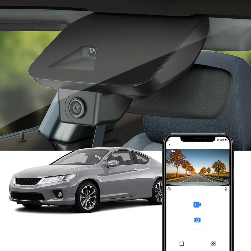 FITCAMX Dash Cam for Honda Accord 2013-2015