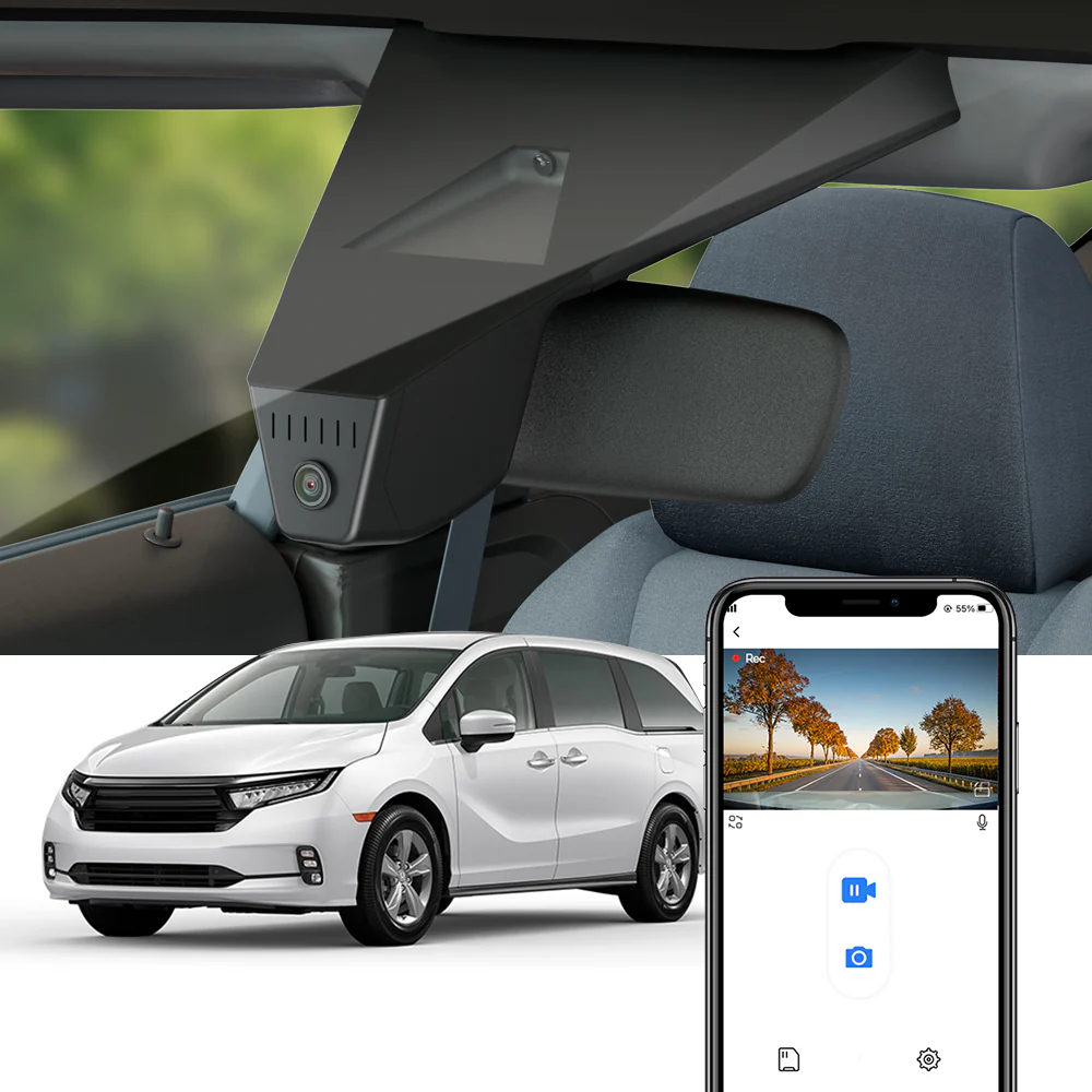 FITCAMX Dash Cam for Honda Odyssey 2021 - 2026 6th Gen