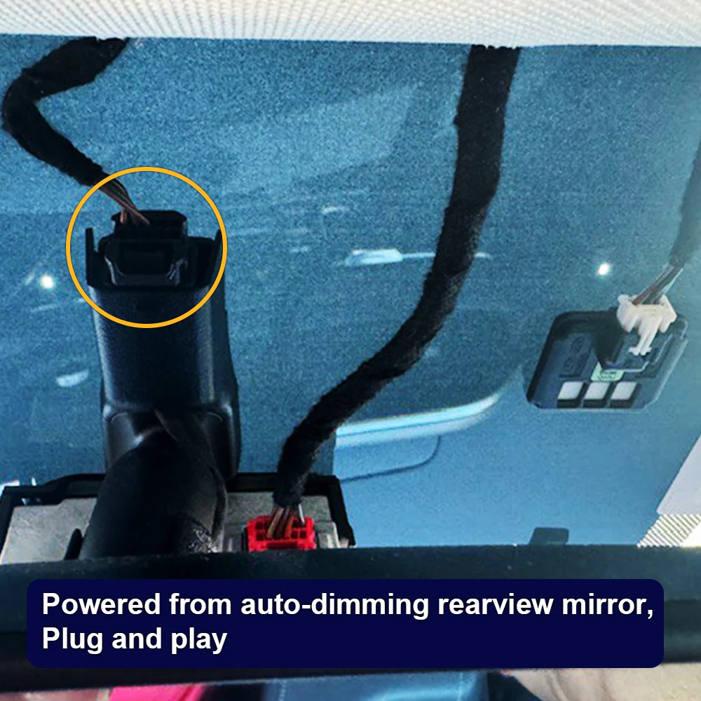 FITCAMX Dash Cam for Hyundai Sonata 2020-2023 (Rear Mirror Cover part number 96030-L1000) - Image 4