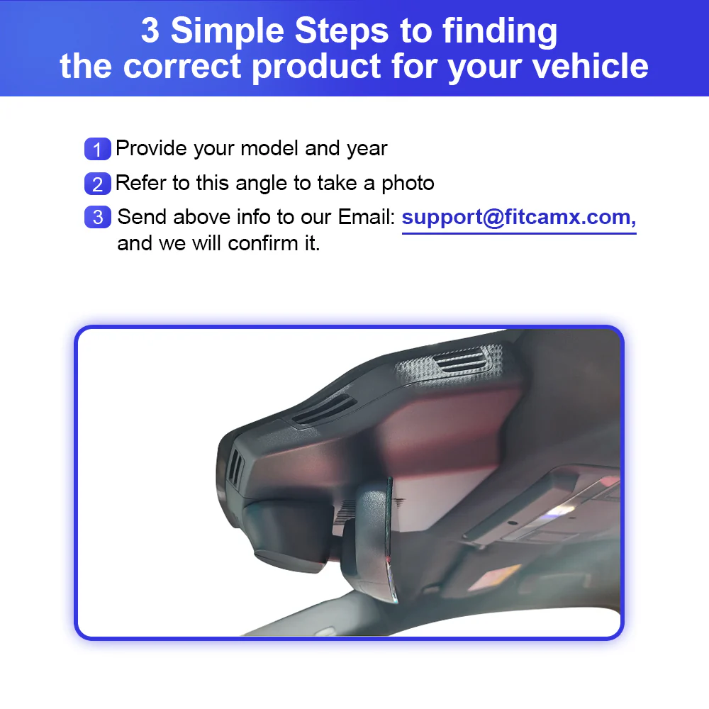 FITCAMX Dash Cam for Jaguar I-Pace 2019-2023 (X590) - Image 5