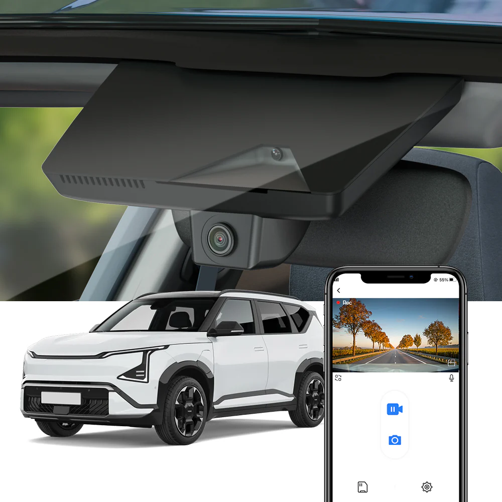 FITCAMX Dash Cam for KIA EV5 2025 2026 (Right-hand drive vehicle)