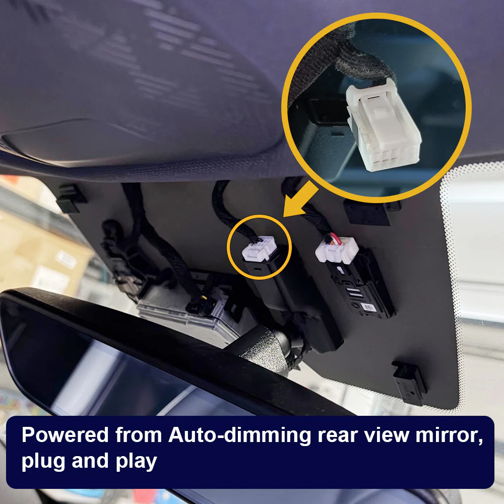 FITCAMX Dash Cam for KIA EV5 2025 2026 (Right-hand drive vehicle) - Image 4
