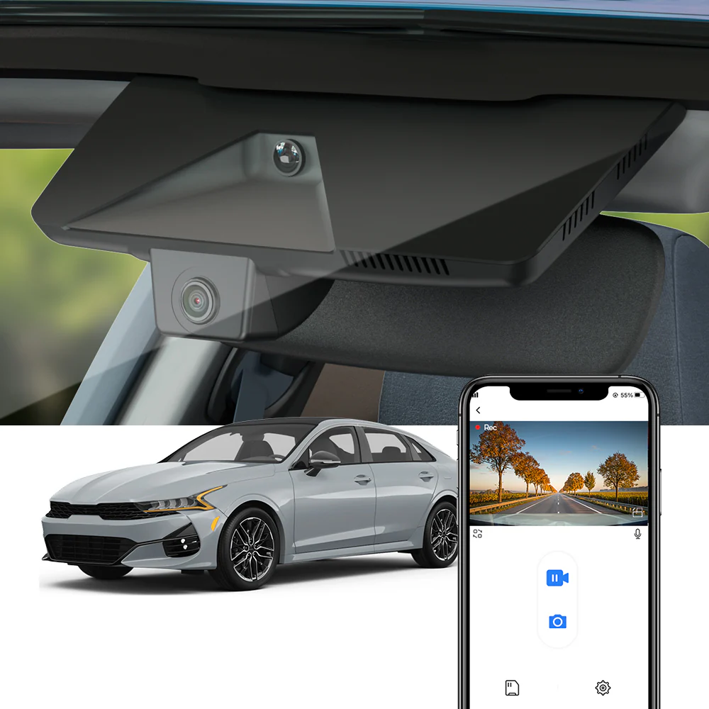 FITCAMX Dash Cam for 2025 2026 Kia K4
