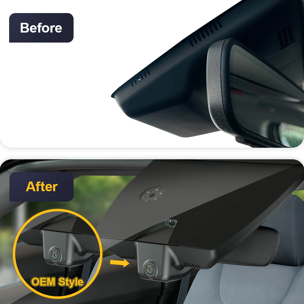 FITCAMX Dash Cam for Kia K5 2021-2024 (Rear Mirror Cover part number 96030-L3000) - Image 3