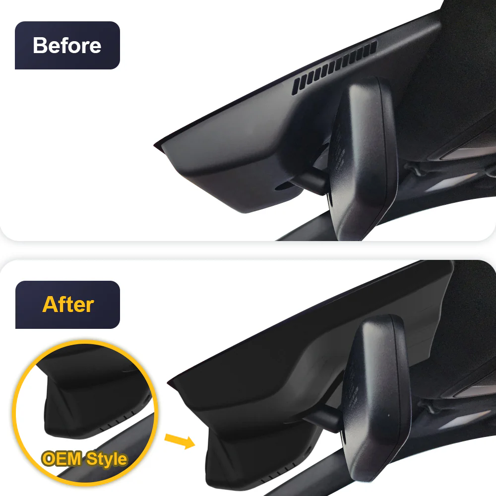 Fitcamx Dash Cam for Kia Seltos 2021-2026 (Rear Mirror Cover part number 96031-Q5000) - Image 3