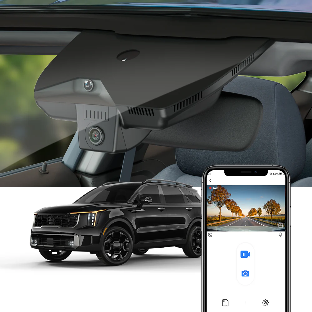 FITCAMX Dash Cam for Kia Sorento 2024-2026
