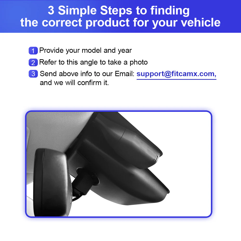 FITCAMX Dash Cam for Lexus CT200h 2018-2021 - Image 4