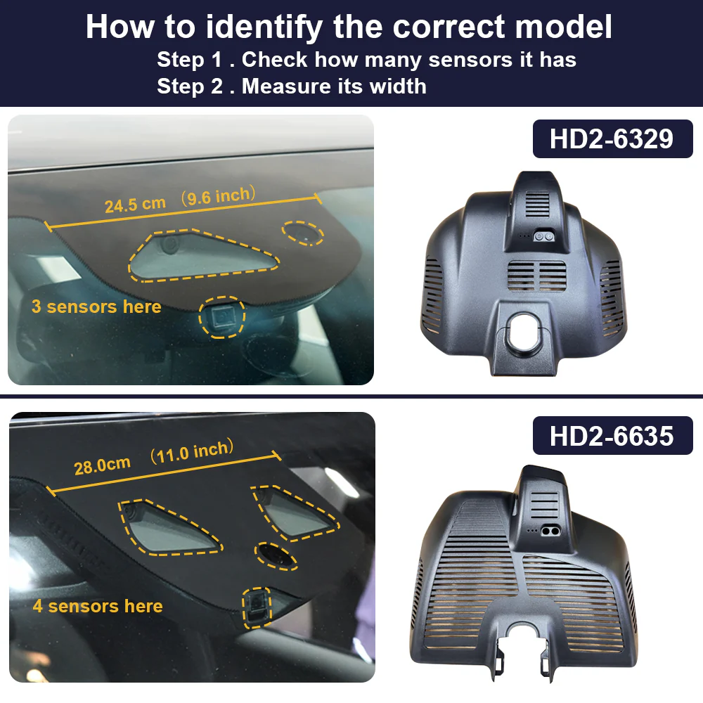 FITCAMX Dash Cam for Mercedes Benz C Class 2022-2025 W206 - Image 2