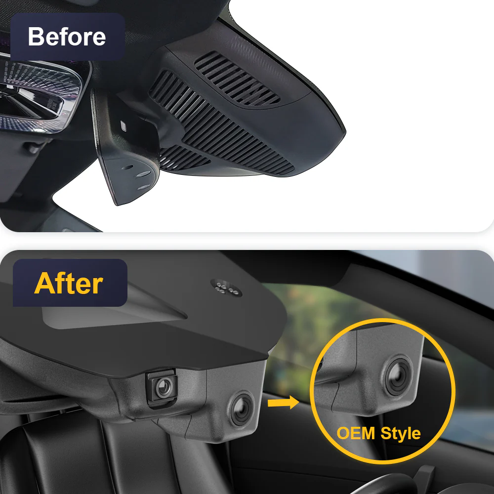FITCAMX Dash Cam for Mercedes Benz C Class 2022-2025 W206 - Image 3