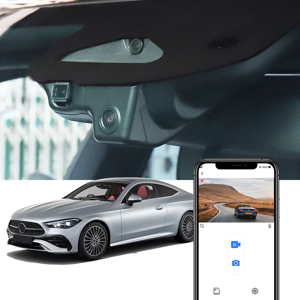 FITCAMX Dash Cam for Mercedes Benz CLE Coupe C236 2023 2024