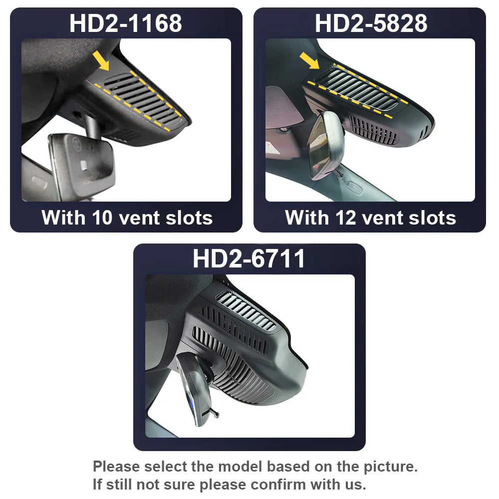 Fitcamx Dash Cam for Mercedes-Benz EQA 2021-2024 - Image 2