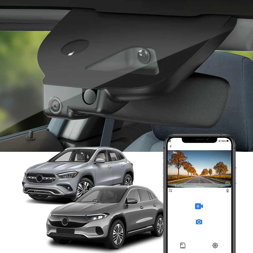 FITCAMX Dash Cam for Mercedes-Benz EQA, GLA, B Class 2024-2026