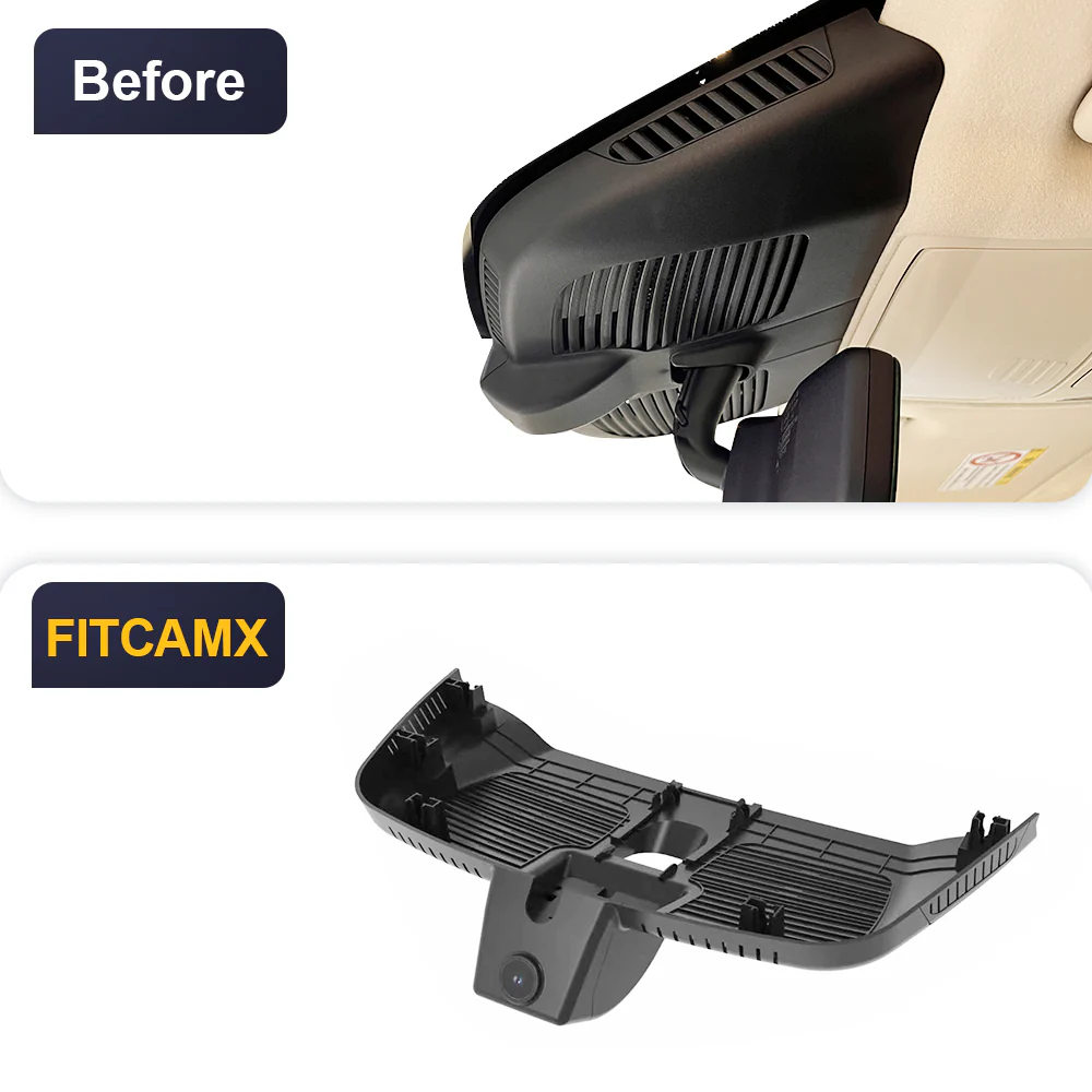 FITCAMX Dash Cam for Mercedes-Benz V-Class (facelift) EQV Vito eVito 2024-2026 - Image 2