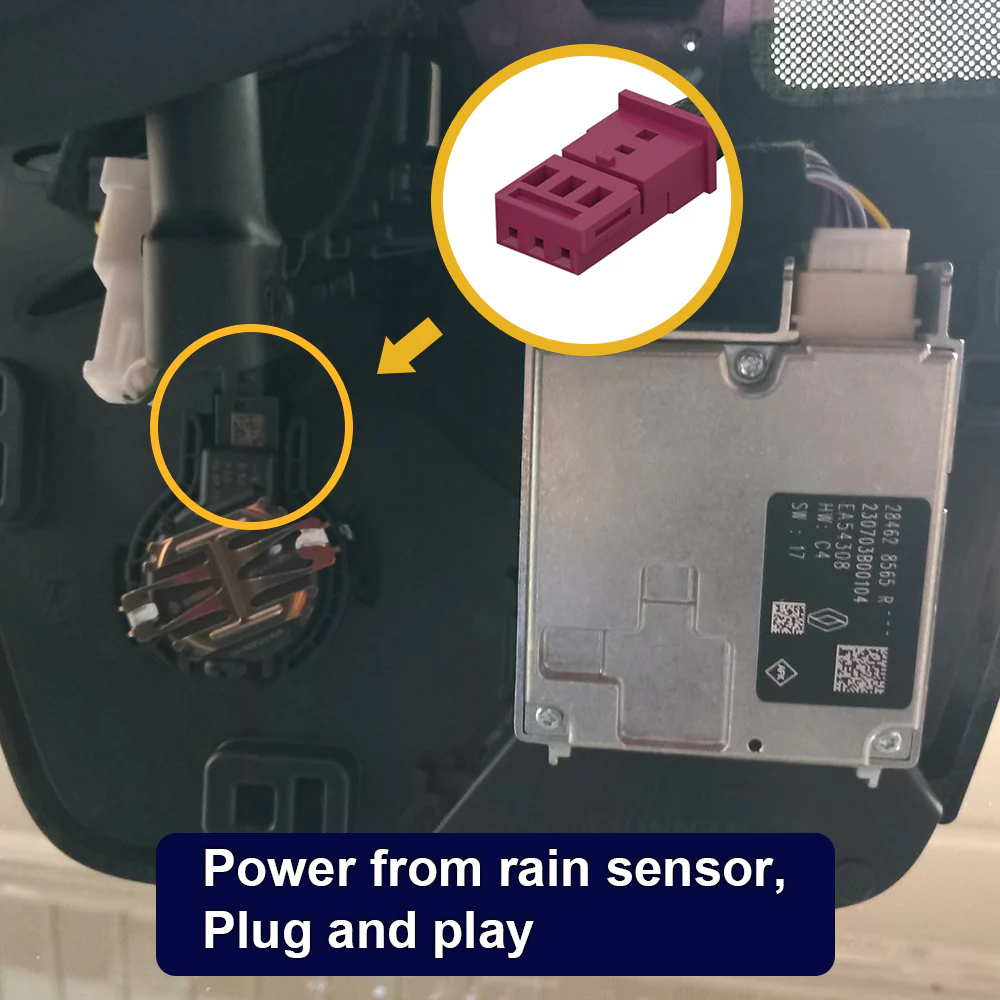 FITCAMX Dash Cam for Renault Megane RS 2021-2023 facelifted - Image 3