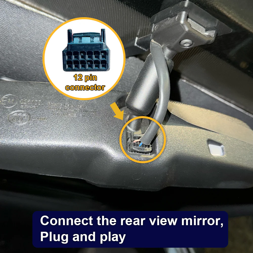 FITCAMX Dash Cam for Toyota Avalon 2011-2017 - Image 3