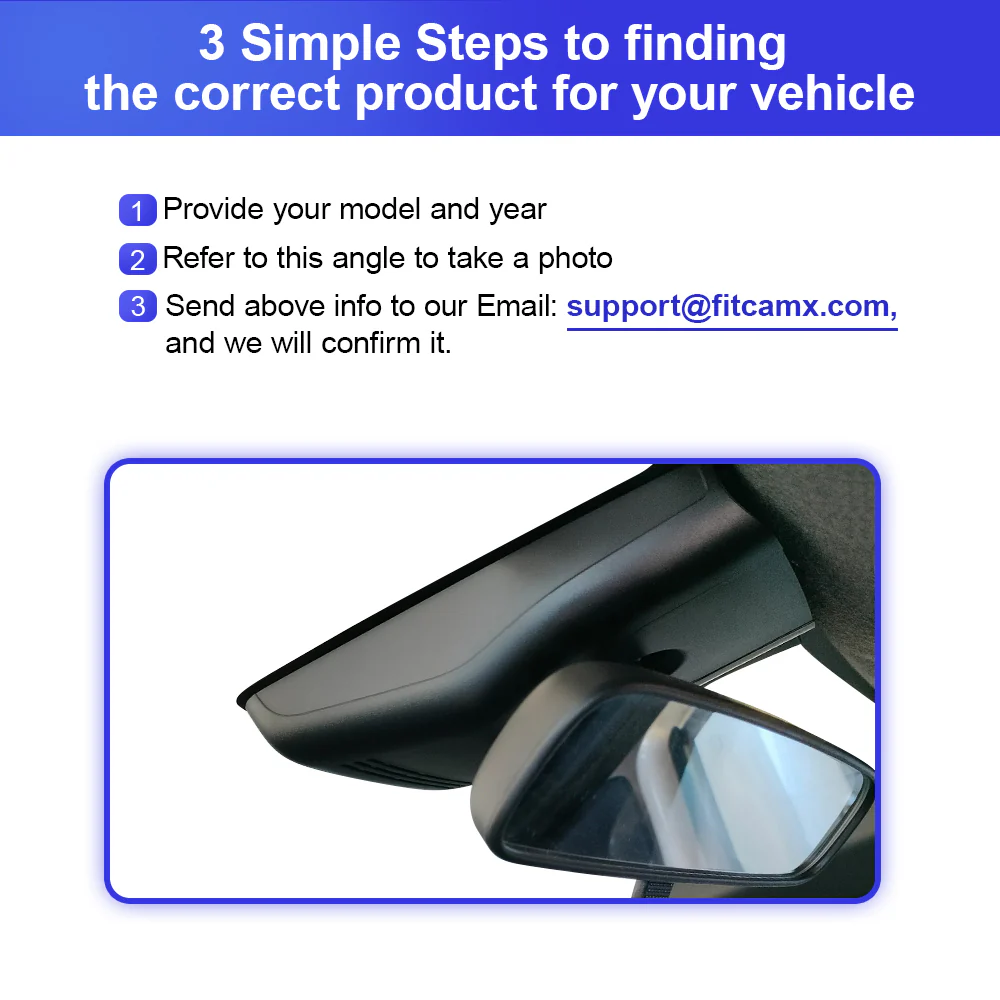 FITCAMX Dash Cam For Toyota Aygo X 2018- 2025 - Image 3