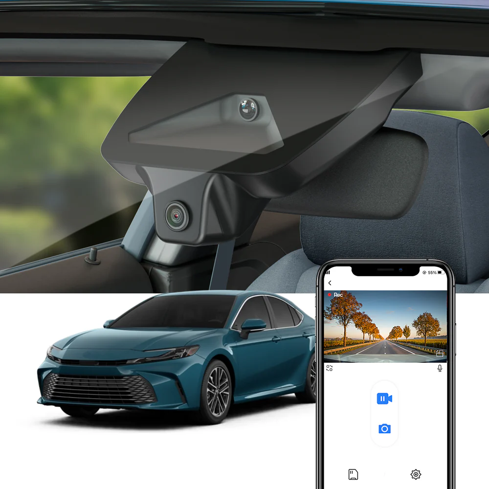 FITCAMX Dash Cam for Toyota Camry 2025 2026