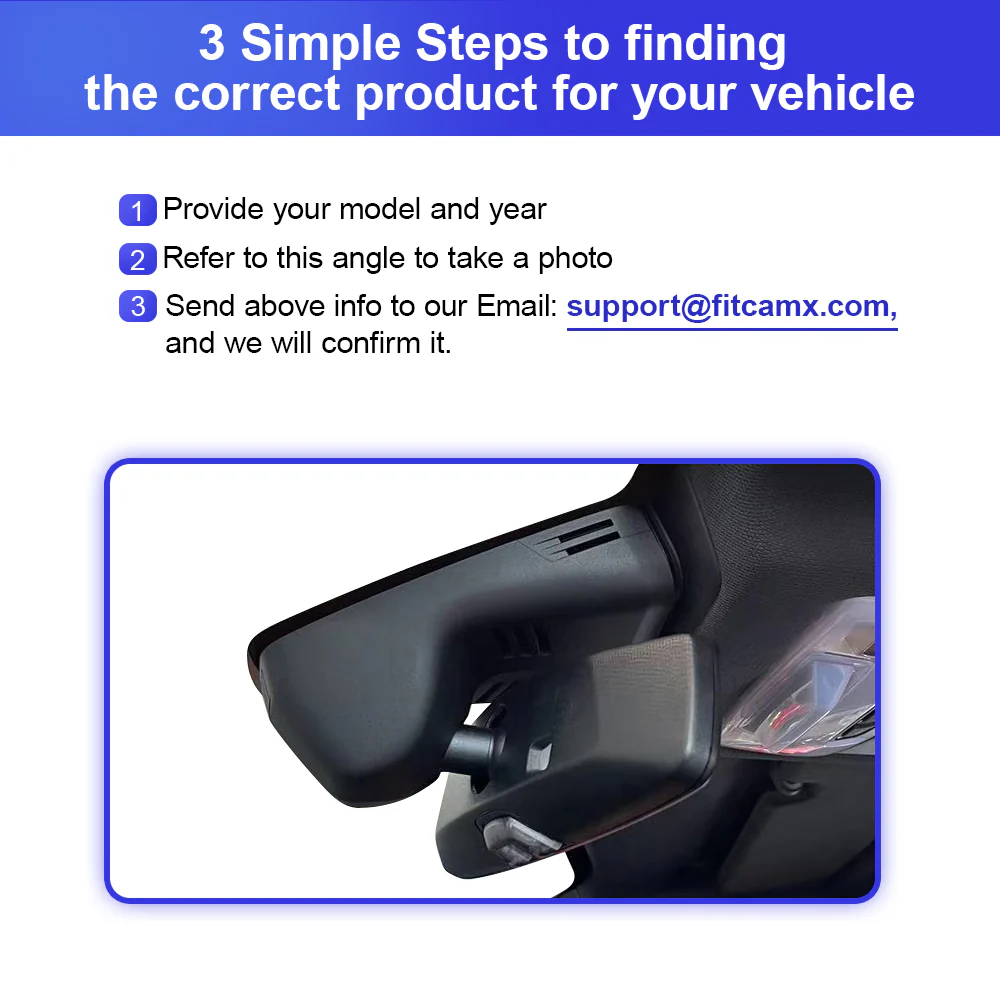 FITCAMX Dash Cam For Toyota GR Supra 2020-2026 - Image 4