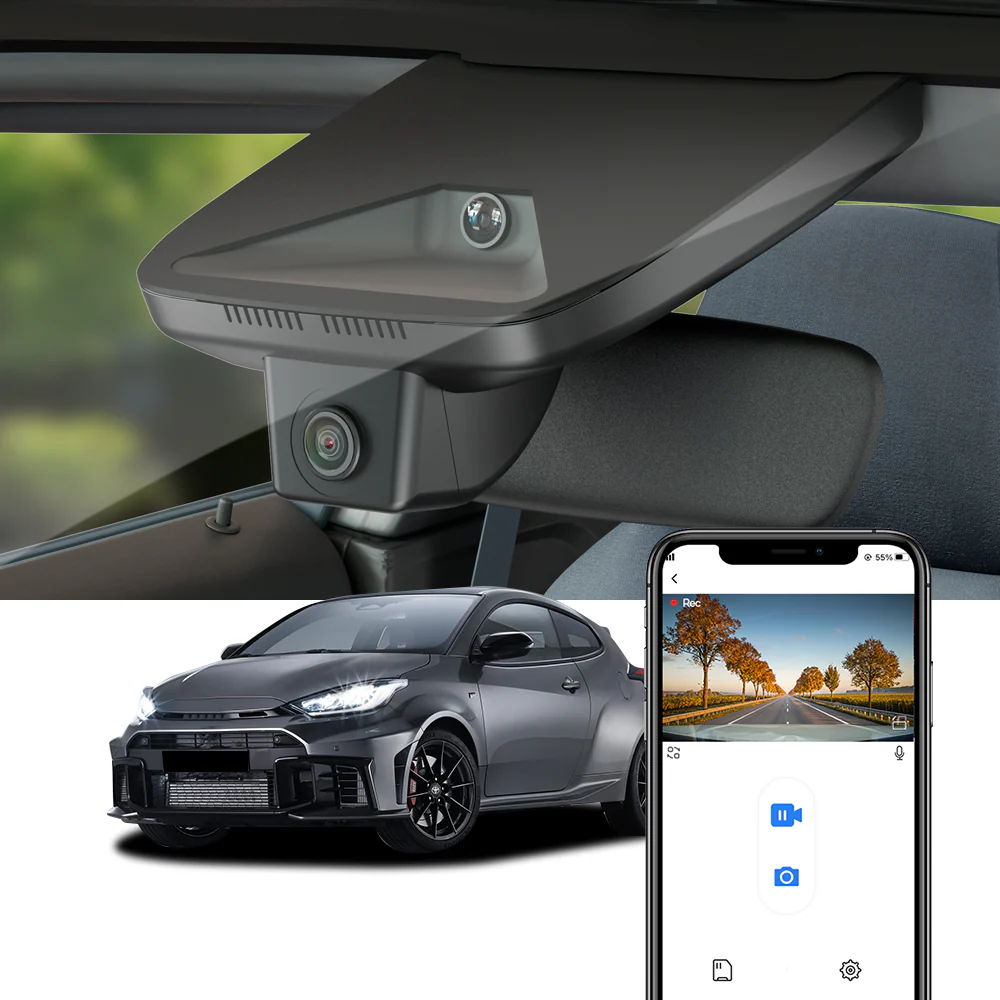 FITCAMX Dash Cam for Toyota GR Yaris (Gen 2) Facelift 2024 2025